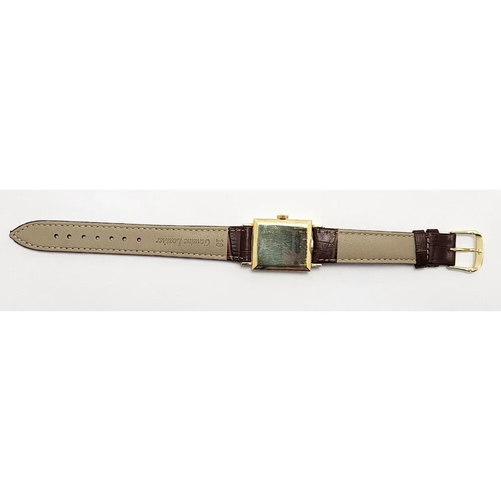 Vintage Patek Philippe 2443 Watch w/ Bold Lugs Circa 1950s 18k Gold 40mm x 26mm